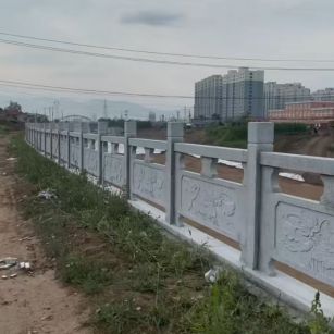 双鸭山 石材河道栏杆
