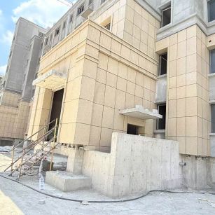 双鸭山 黄金麻干挂，工地实拍