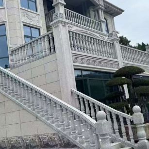 双鸭山 芝麻白别墅，栏杆