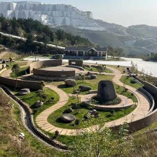 双鸭山仿古石铺装整体效果