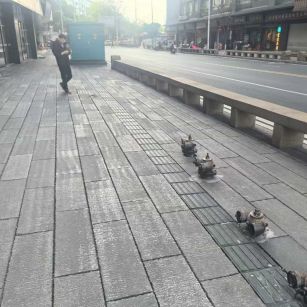 双鸭山仿古石铺装效果