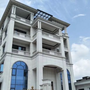 双鸭山芝麻白别墅干挂效果展示