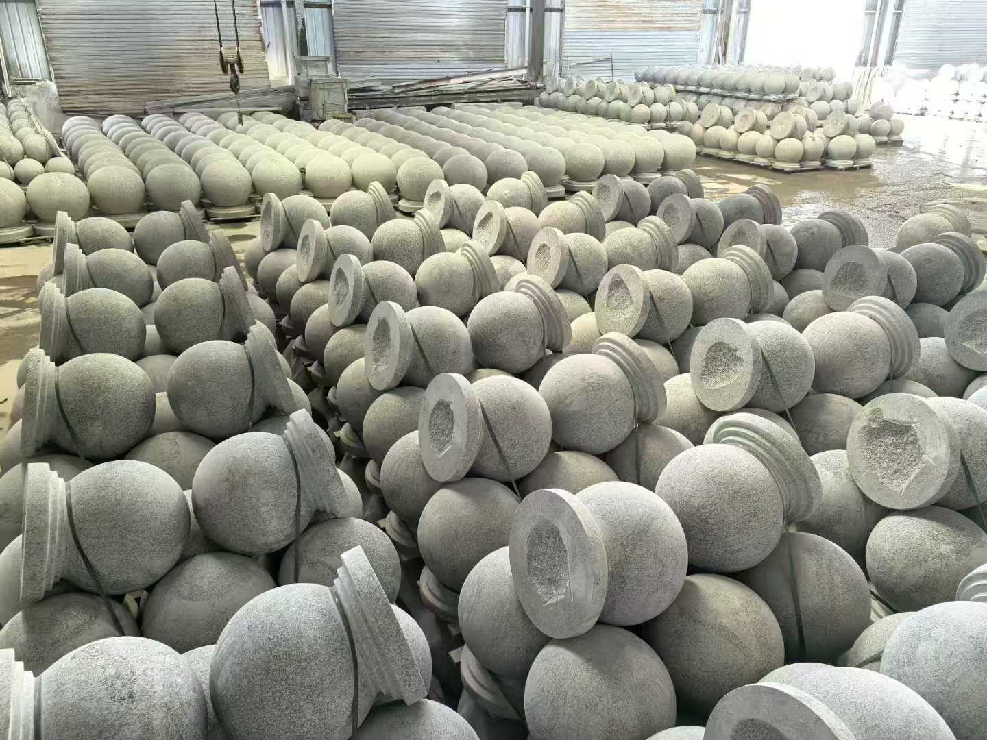 双鸭山石材挡车球