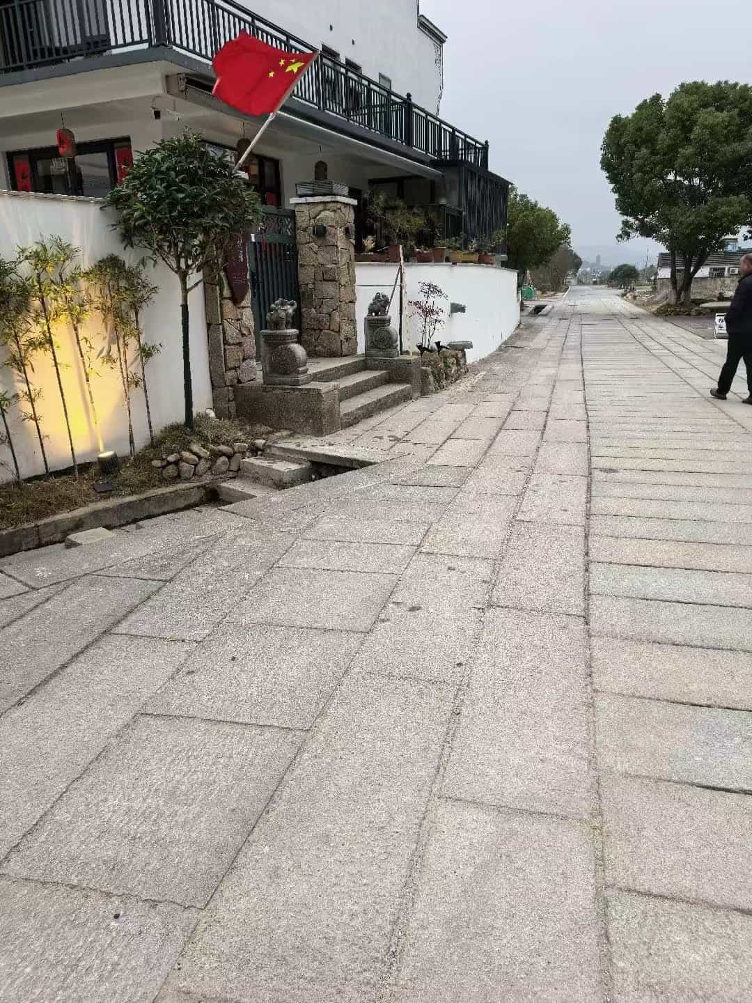 双鸭山仿古石铺装效果