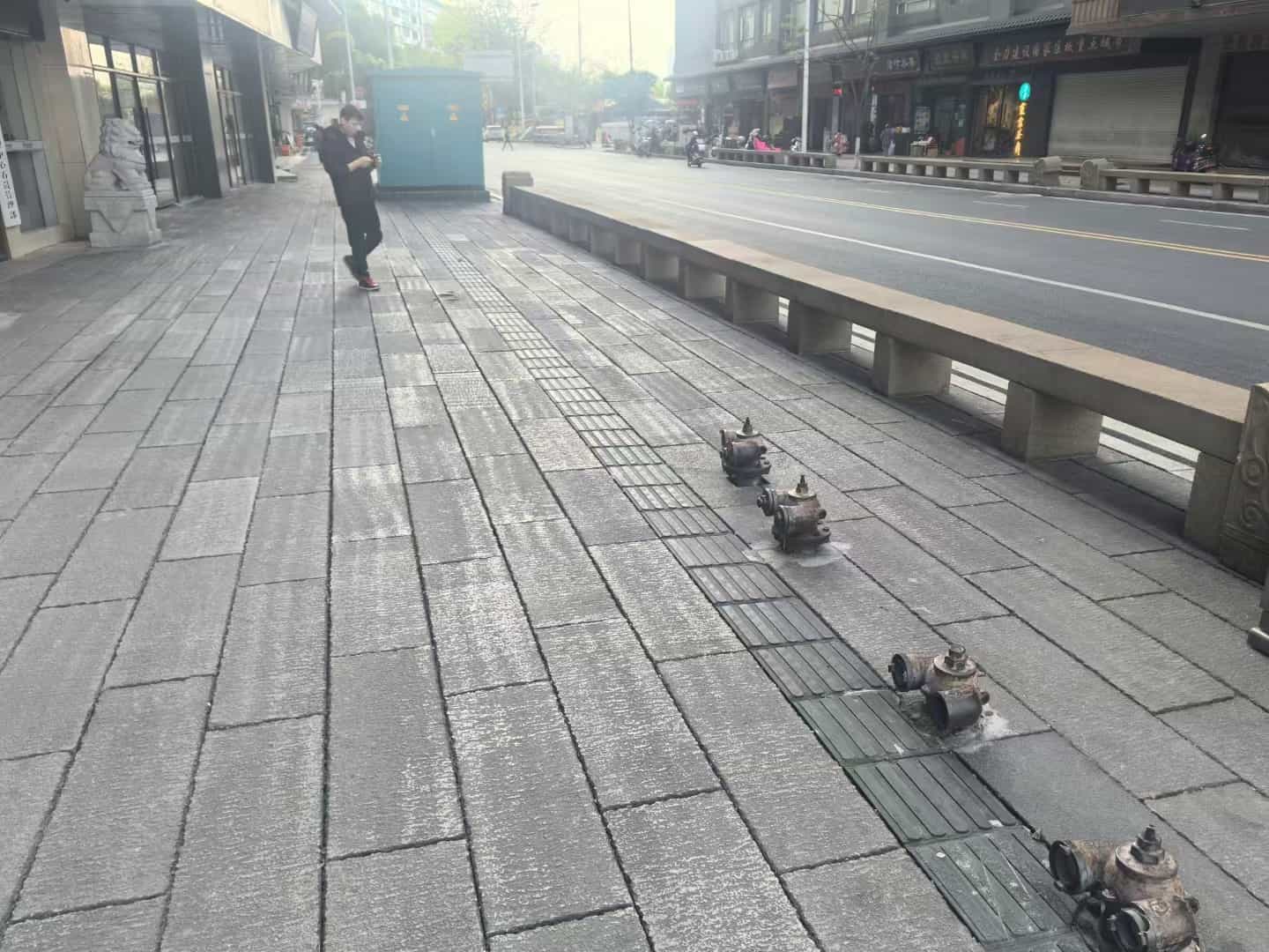 双鸭山仿古石铺装效果