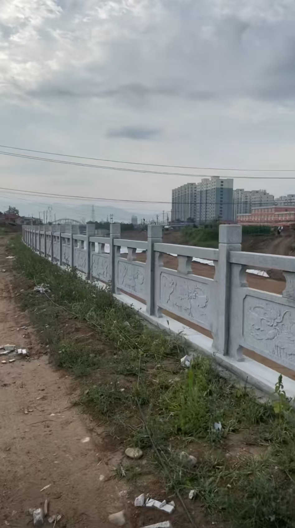 双鸭山 石材河道栏杆